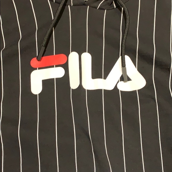 Striped Fila Hoodie - Picture 2 of 4